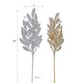 thumbnail image 2 of Maison Concepts Christmas Glitter Leaves Spray - Set of 2 (2L X 2W X 28H), 2 of 2