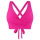 thumbnail image 2 of Trajes de Baño de Bikini de Mujer sin Mangas, Traje de Baño Acolchado de Empuje Sólido, Blusa de Traje de Baño Sexy para la Piscina Y la Playa, 2 of 4