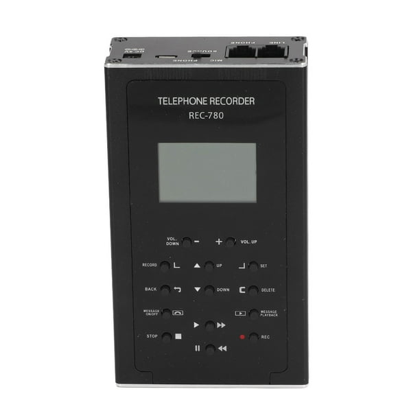 Telephone Recording Device, Automatic Manual 32GB Memory Compatibility Landline Phone Call Recorder For Office US Plug,EU Plug