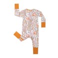 thumbnail image 2 of Emy Dola Baby Girls Bamboo Viscose Sleep 'N Play Romper One-piece Convertible Footie Jumpsuit For Newborn Infant Fall Winter Zipper Onesie, 2 of 7