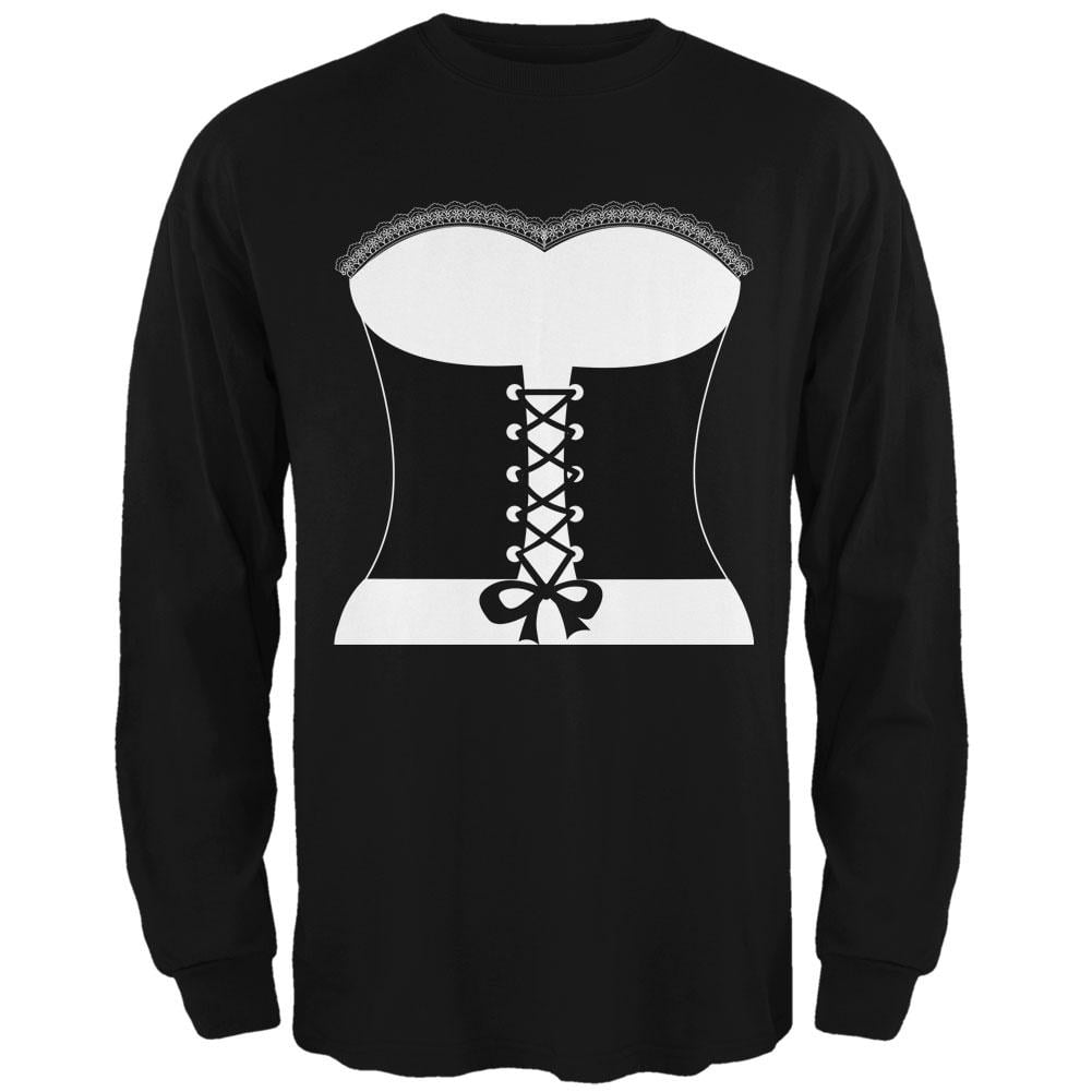 long sleeve french maid costume