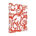 thumbnail image 4 of Trademark Fine Art June Erica Vess  Red Brush Floral I Canvas Wall Art, 4 of 4