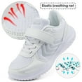 thumbnail image 2 of Ecetana Toddler Boys Girls Sneakers Kids Lightweight Breathable Tennis Walking Shoes, 2 of 6