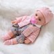 thumbnail image 4 of 12in Doll Super Simulation Baby Doll Vinyl Doll Soft Rubber Toy Gift For Children, 4 of 4