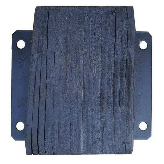 Manufacturer Varies Dock Bumper,12x6x14 In.,Rubber 26W584