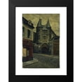 thumbnail image 2 of Henri Chapelle 11x14 Black Modern Framed Museum Art Print Titled - The Portal De L'Hotel De Clisson, Rue Des Archives (1898), 2 of 5
