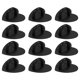 thumbnail image 1 of Gancho de encanto para teléfono de metal Uxcell de 1", 12Pcs gancho de agarre en forma de corazón adhesivo para dedo de teléfono, anillo de llavero para accesorios de funda de tableta, negro oscuro, 1 of 6