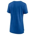 thumbnail image 3 of Women's Royal Chicago Cubs Practice Time Tri-Blend T-Shirt, 3 of 3