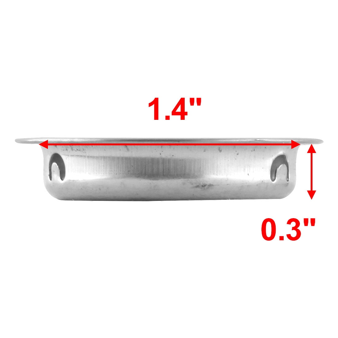 5pcs Air Vent Mesh Hole Louver 1.65 Inch for Kitchen Bathroom Wardrobe