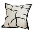 thumbnail image 2 of Chenille Sofa Cushion Pillow Decorative Accent Pillow with Removable Cover for Living Room Bedroom Seating Comfort and Style | White KTFgvq, 2 of 8