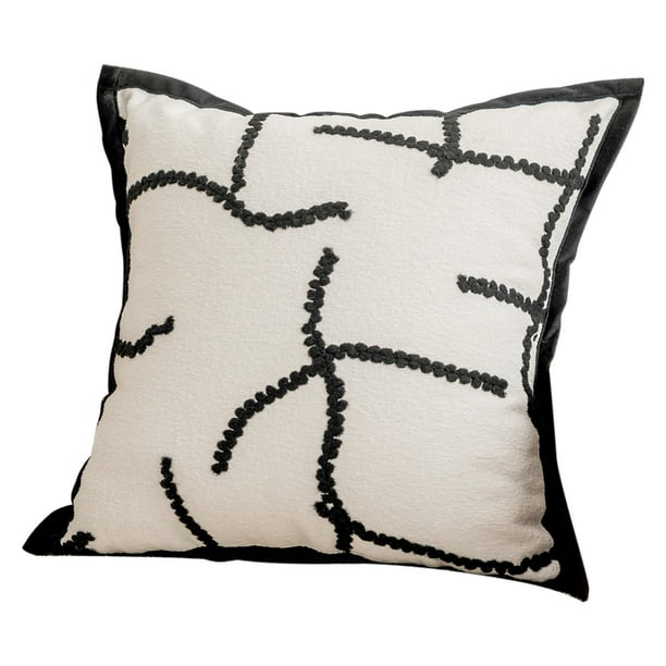 Sofa Vama Ropa de Cama Cojín de sofá, almohada decorativa para sala de estar, cojín de cama, respaldo de chenilla, adecuado para sofá, cama, ventana y otros ambientes. for Navideño