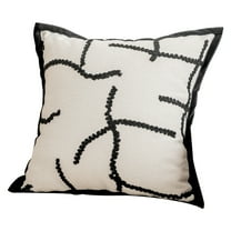 Kezqiaxn Decorative Pillow On White Throw Pillows For Sofa Living Room Enhancing Back Support Square Pillows, Couch Back Cushion For Bedside Window White