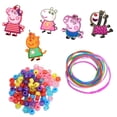 thumbnail image 2 of Collar Activity Set de Tara Toy con forma de Peppa Pig con cuentas y dijes, 2 of 7