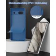 thumbnail image 5 of Thin Google Pixel 7a Case, TPU Cover with Camera Protection Soft Interior Slim Flexible Phone Case for Pixel 7a - Blue, 5 of 13