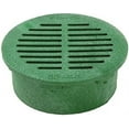 thumbnail image 2 of NDS Drain Grate Round Style - Polyethylene, Green - 6 in, 2 of 3