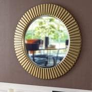 North Beach Wall Mirror with Brass Finish