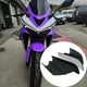 thumbnail image 1 of Aletas de motocicleta, deflectores de aire laterales universales, de motocicleta, ala lateral, de parabrisas para Yotijar Carenado Winglet, 1 of 10