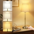 thumbnail image 2 of OUTON Touch Table Lamp for Bedroom, 3 Color Temperatures Cordless Bedside Lamp, 3-Way Dimmable Lamp for Living Room, Office, Dorm, Gold, 2 of 10