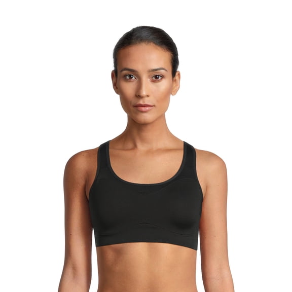 Avia Women's High Impact Mesh Insert Molded Cup Sports Bra, Sizes XS-XXXL