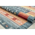 thumbnail image 5 of Rugs America Jaelyn JD55B Twilight Bayou Tribal Bohemian Blue Area Rug, 5'3" x 7'0", 5 of 8