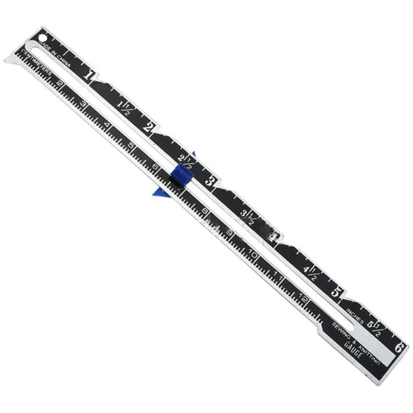 Hand DIY Sewing Seam Gauge Ruler Sliding Gauge Sewing Measuring Tool 1pc end# start#s#Product Category Ruler 2 Product Title Hand DIY Sewing Seam Gauge Ruler Sliding Gauge Sewing Measuring Tool 1pc