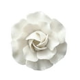 thumbnail image 1 of Fondo de pared de flores de cerámica 3D, escultura artística, decoración de arte de cerámica para oficina Camelia 7cm, 1 of 7