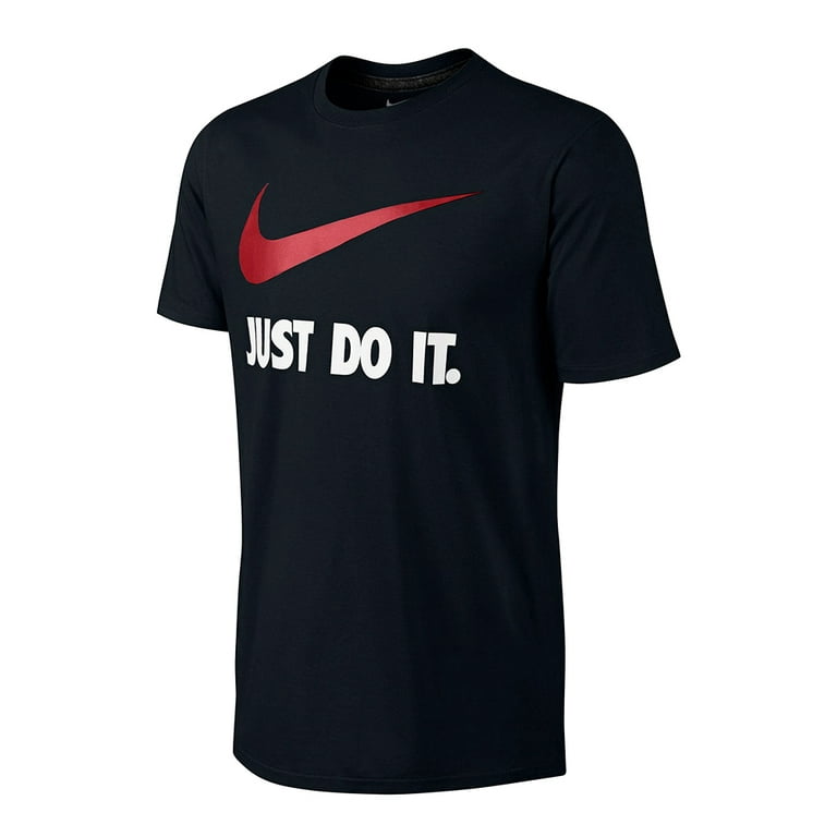Nike Men's Short Sleeve Just Do It Swoosh Graphic Active T-Shirt - Walmart.com