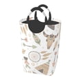 thumbnail image 1 of DouZhe 50L Rectangular Laundry Basket, Boho Stylish Chic Hippie Style Prints Waterproof Foldable Laundry Hamper with Aluminum Handles, 1 of 6