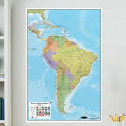 WallPops! South America Dry Erase Map Wall Decals