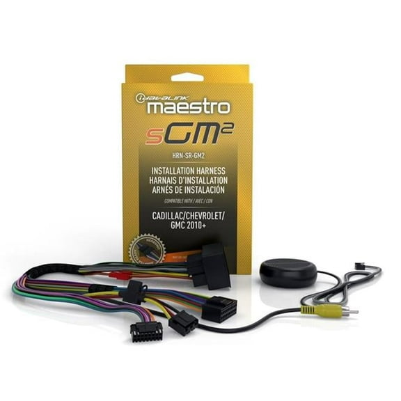 Maestro HRN-SR-GM2 MSR Installation Harness for 2010 Up GM Vehicles