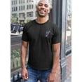 thumbnail image 2 of 80S Style Retro F Letter Tee Men's -Image by Shutterstock, 2 of 4