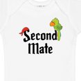 thumbnail image 4 of Inktastic Second Mate Pirate with Parrot and Bandanna Boys or Girls Baby Bodysuit, 4 of 5