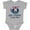 AC-Heather Grey, variant on Inktastic Gigi and PopPop Love Me Boys Baby Bodysuit