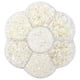 thumbnail image 1 of 2800 cuentas planas de media perla de 2 a 10 mm para decoración de prendas, manualidades, brillo satinado, cuentas sueltas para decoración de uñas. blanco lechoso, 1 of 8