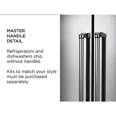 Bertazzoni - 24" Front Control Built-In Dishwasher with Stainless Steel Tub - Stainless steel