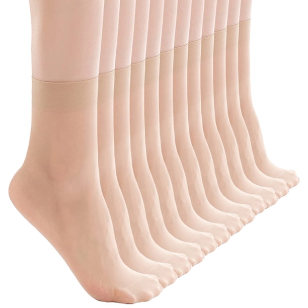 10 pares de calcetines de algodón antideslizantes de patrón liso para mujer, con media caña, transpirables, elásticos e invisibles, para todas las estaciones.