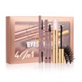 thumbnail image 1 of Ensemble de Mascara et d'Eyeliner 4 en 1 Faux Cils Trousse de Crayon à Sourcils, 1 of 7