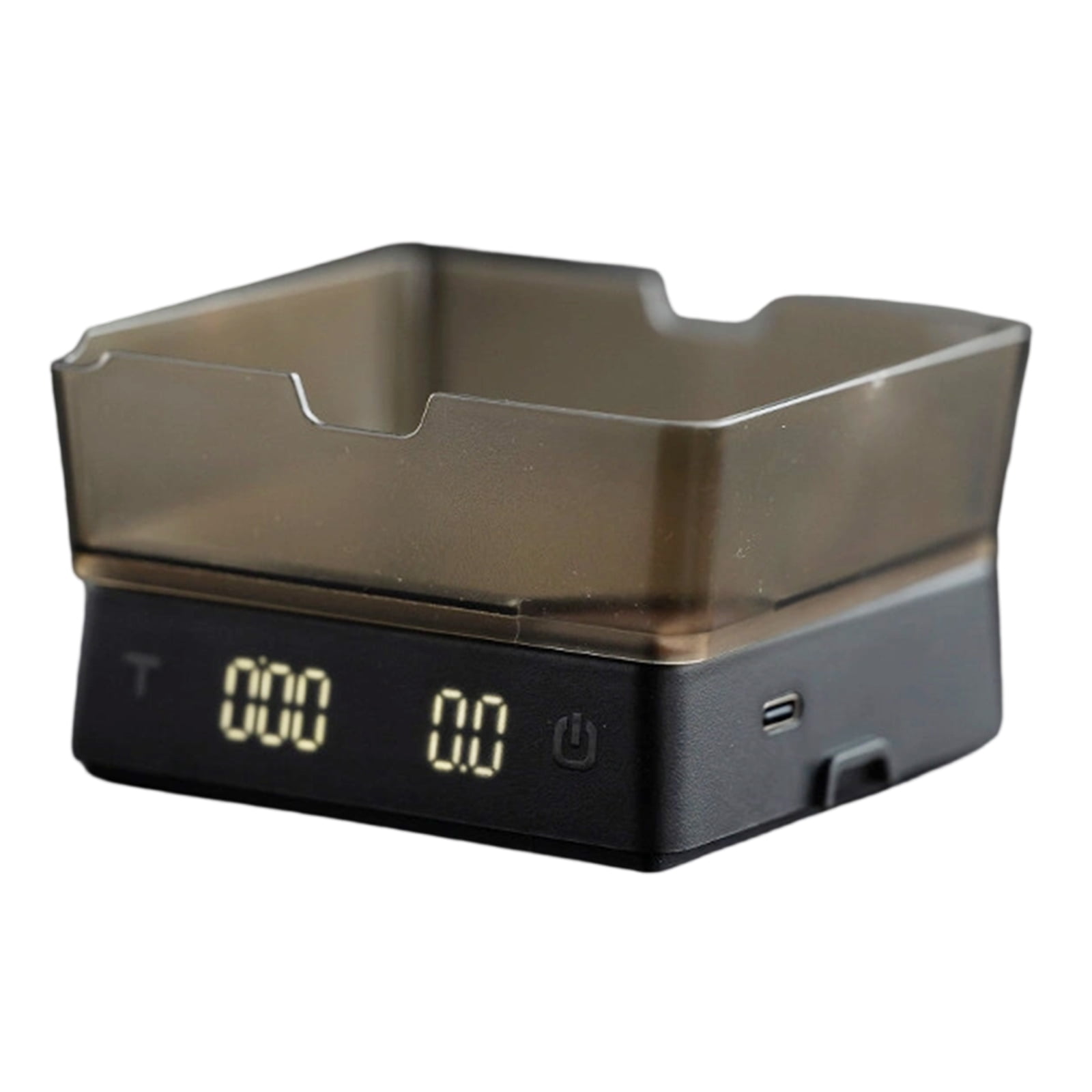 Multiple Purpose Scale for Kitchen Enthusiasts Highlighting Constructed in Clock and Permanent Glass Construction Four thousand Coffee Beloveds Compact Transportable