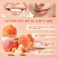 thumbnail image 2 of ANAi Rui Lip Mask & Scrub Set , Color Stunning Hydrating Lip Scrub, Natural Peach Flavor Set, 2 of 8
