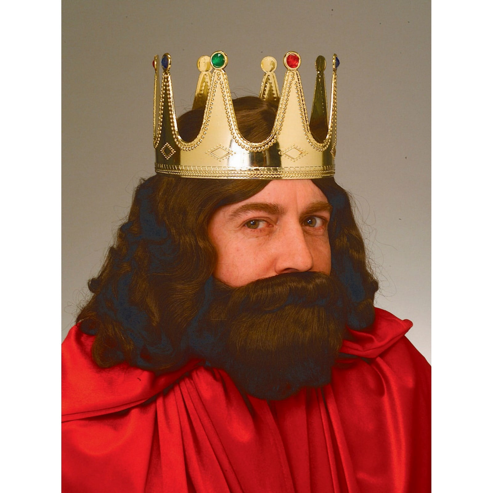 King Adult Crown Halloween Costume Accessory
