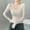 A1_Beige, variant on Outfmvch Long Sleeve Tops for Women Slim Fitted Long Sleeve Layering Tee Tops Ribbed Round Neck Basic Tees Scoop Neck Ribbed Knit Stretch Crewneck Plain Long Sleeve Shirt Womena3_hot Pink 2xl
