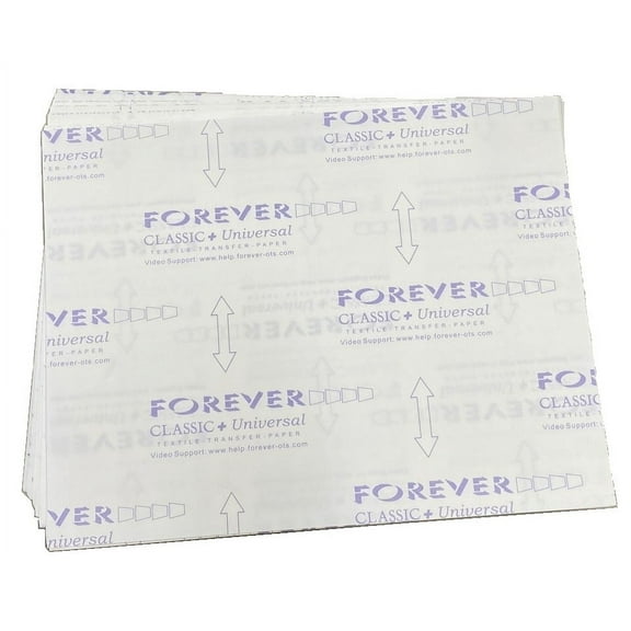 Forever Classic  Universal Laser Heat Transfer Paper 11X17 - 25 Sheets