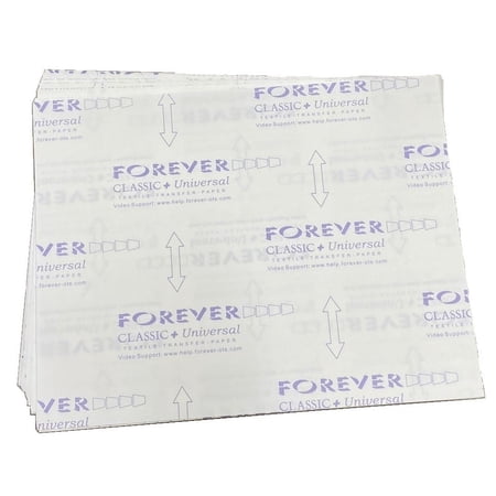 Forever Classic+ Universal Laser Heat Transfer Paper 11X17 - 25 Sheets