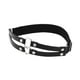 thumbnail image 4 of Liguero de pierna ajustable Hugo para niña 2 filas Punk cuero PU negro, 4 of 9