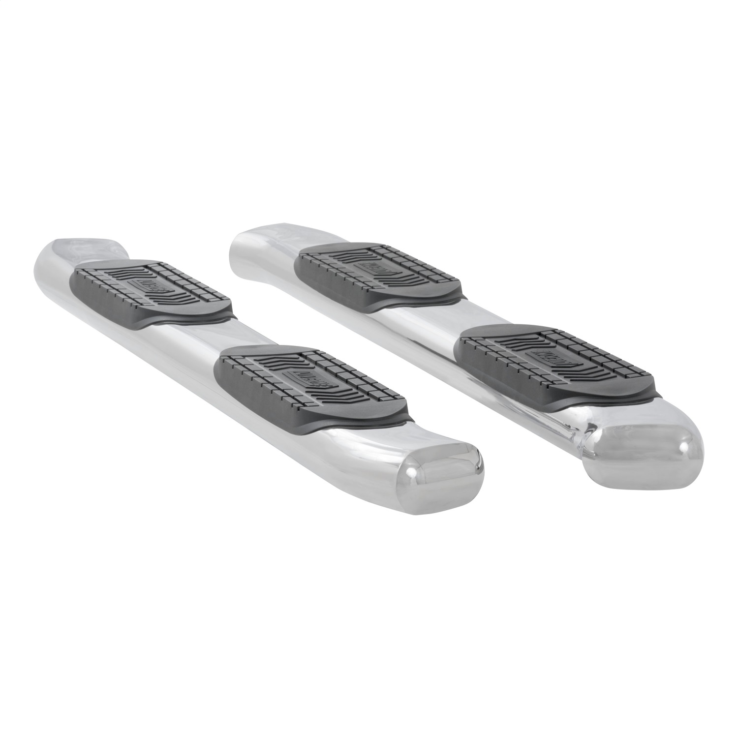 LUVERNE 240712 6 Inch Nerf Bars (Oval Tubular Polished Stainless Steel