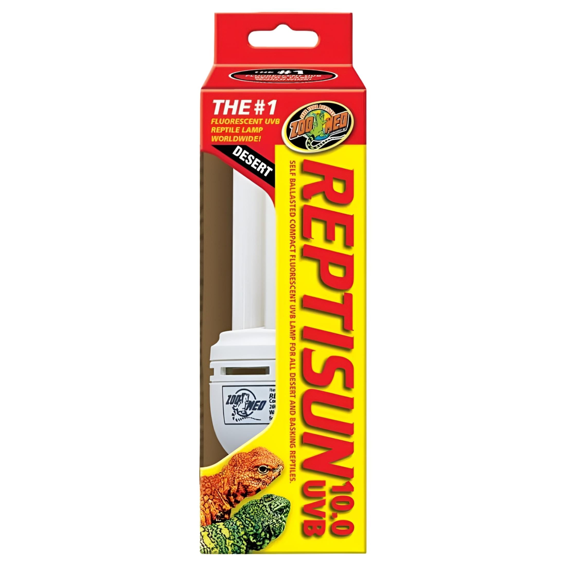 REPTISUN 10.0 26W 2個セット Zoo Med Reptisun 10.0 UVB Mini Compact Fluorescent - 2 Pack