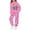HB51 Pink, variant on Curuila Kids Boys Girls Outfits Set Fashion Print Hooded Long Sleeve Sweatshirt Long Pants Casual Soft Two Piece Outfit Size 3-4 Years Beige