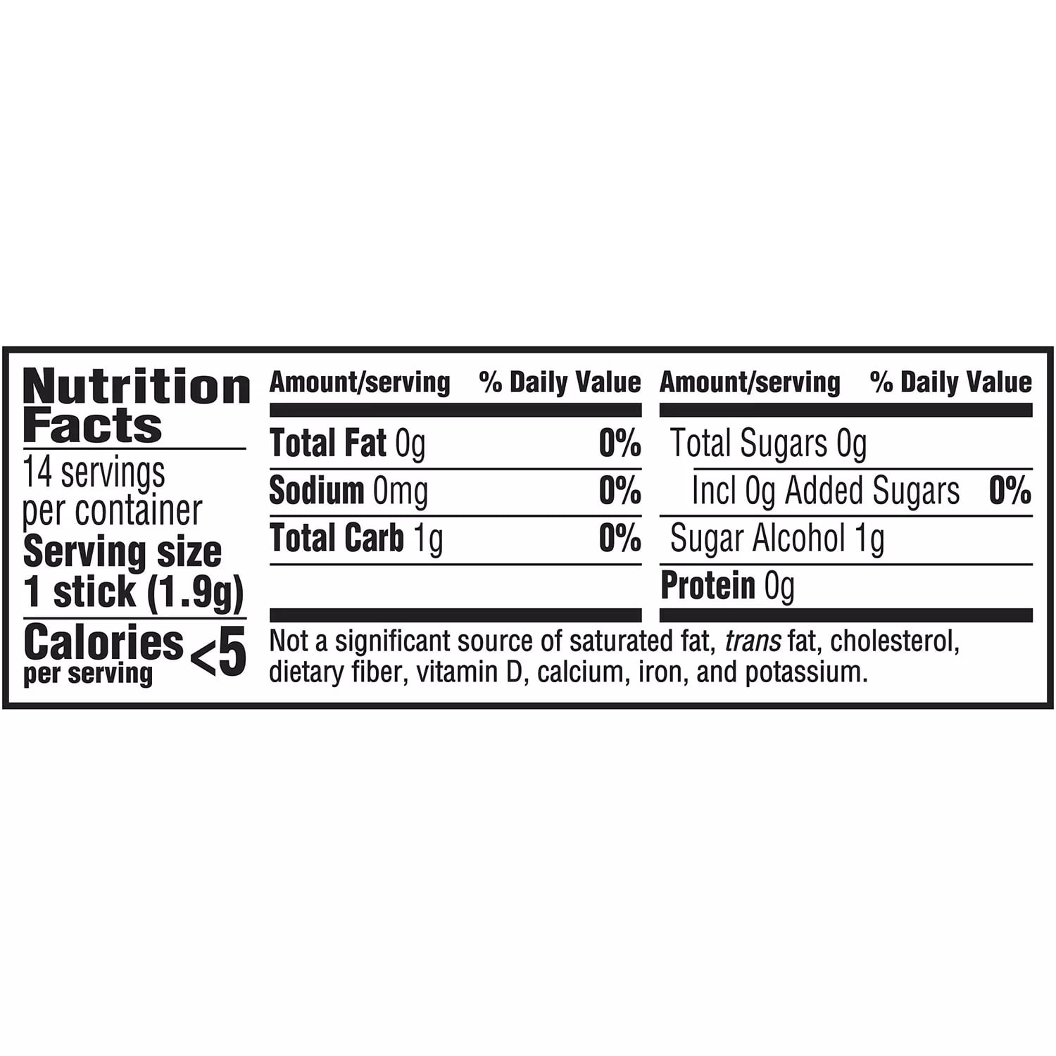 Trident Tropical Twist Sugar Free Gum, 14 Pieces (Pack of 15, 210 Pieces Total)