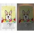 thumbnail image 2 of Caroline's Treasures BB1935CNL Sable Corgi Easter Egg Hunt Ceramic Night Light, 6x4x3", multicolor, 2 of 2