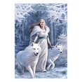 thumbnail image 1 of Cuadros Decorativos 5D bricolaje completo taladro diamante pintura nieve belleza lobo cruz puntada bordado Ehuebsd Nuevos Originales, 1 of 8
